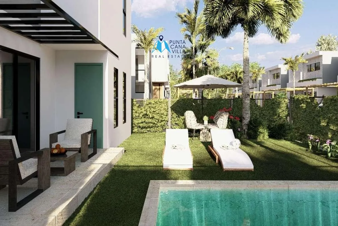 Las Orquideas Three Bedroom Villa For Sale In Bavaro ()