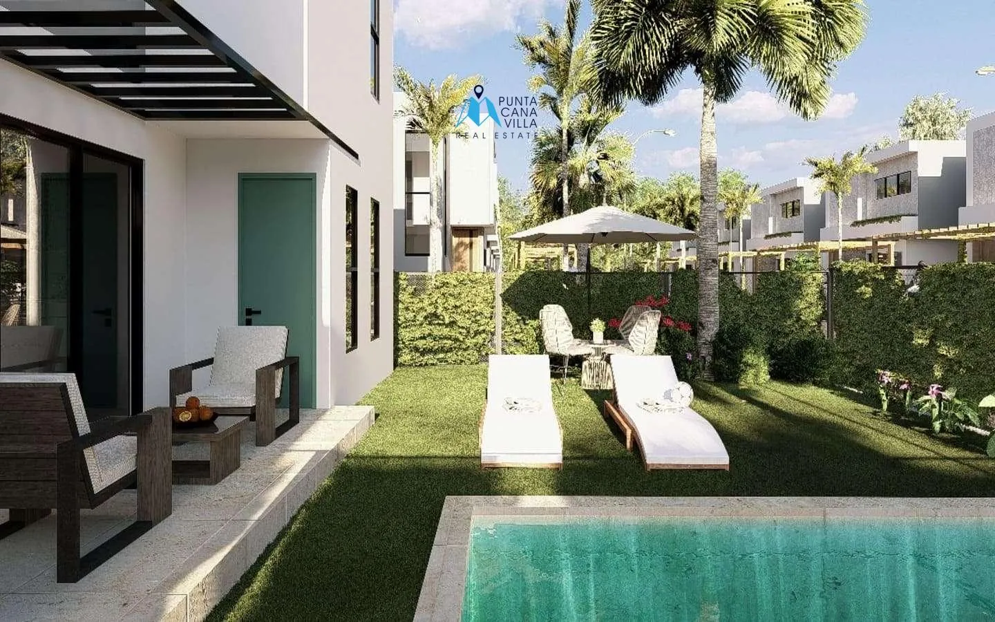 Las Orquideas Three Bedroom Villa For Sale In Bavaro ()