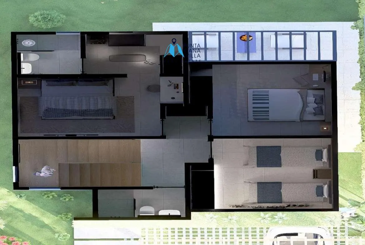 Las Orquideas Three Bedroom Villa For Sale In Bavaro ()