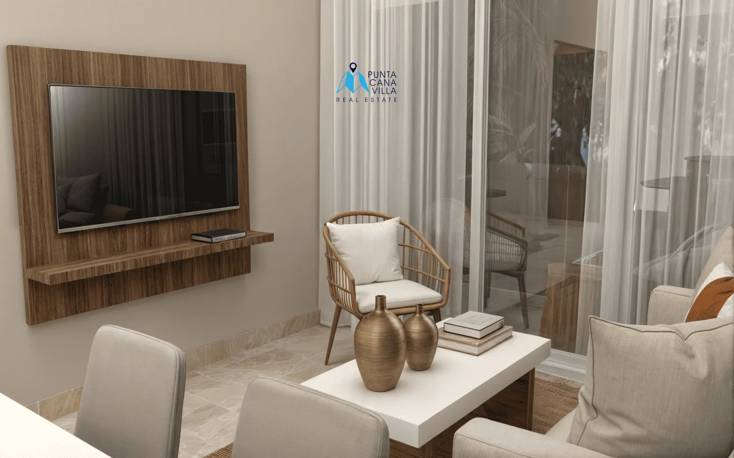 Harper Paradise: Elegante Apartamento de 1 Dormitorio en Bávaro, Punta Cana