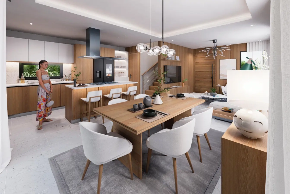 ID , Luxury Bedroom Villa for Sale in Hanna Residences II, Punta Cana – Gated Community & Private Pool ()