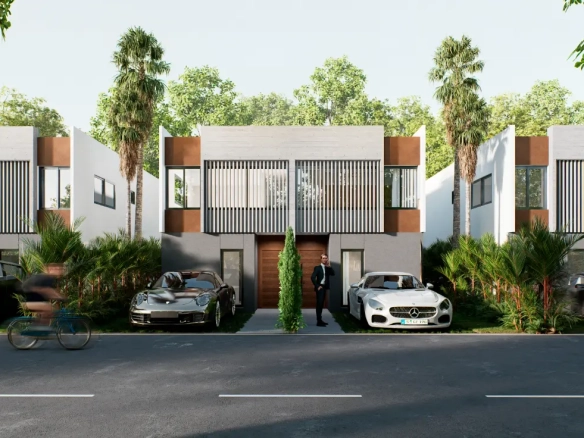 ID , Hanna Loftss II: loft dúplex de dos habitaciones en venta en Punta Cana, República Dominicana ()