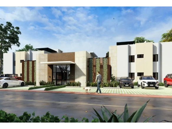 ID , Kencarol gardens Apartamento de dos habitaciones en venta en Bávaro, Punta Cana con balcón ()