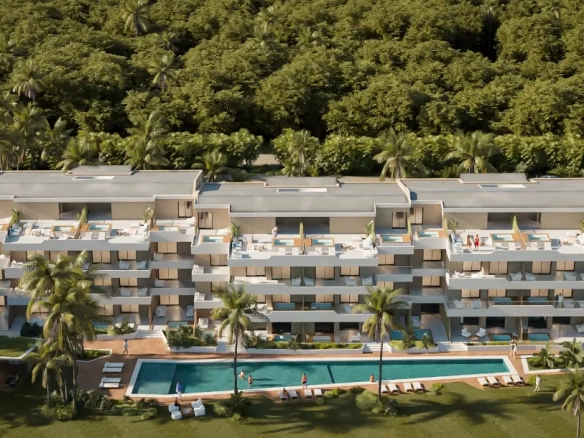 ID , Palmira Golf Residences Apartamento de dos habitaciones en venta en Punta Cana con vistas al campo de golf ()