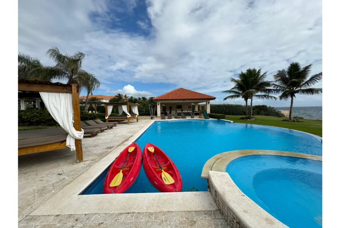 ID , Luxury Beachfront Five Bedroom Villa for Sale In La Romana, Dominican Republic ()