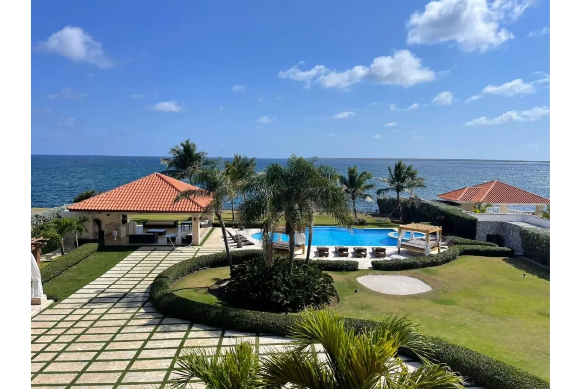ID , Luxury Beachfront Five Bedroom Villa for Sale In La Romana, Dominican Republic ()