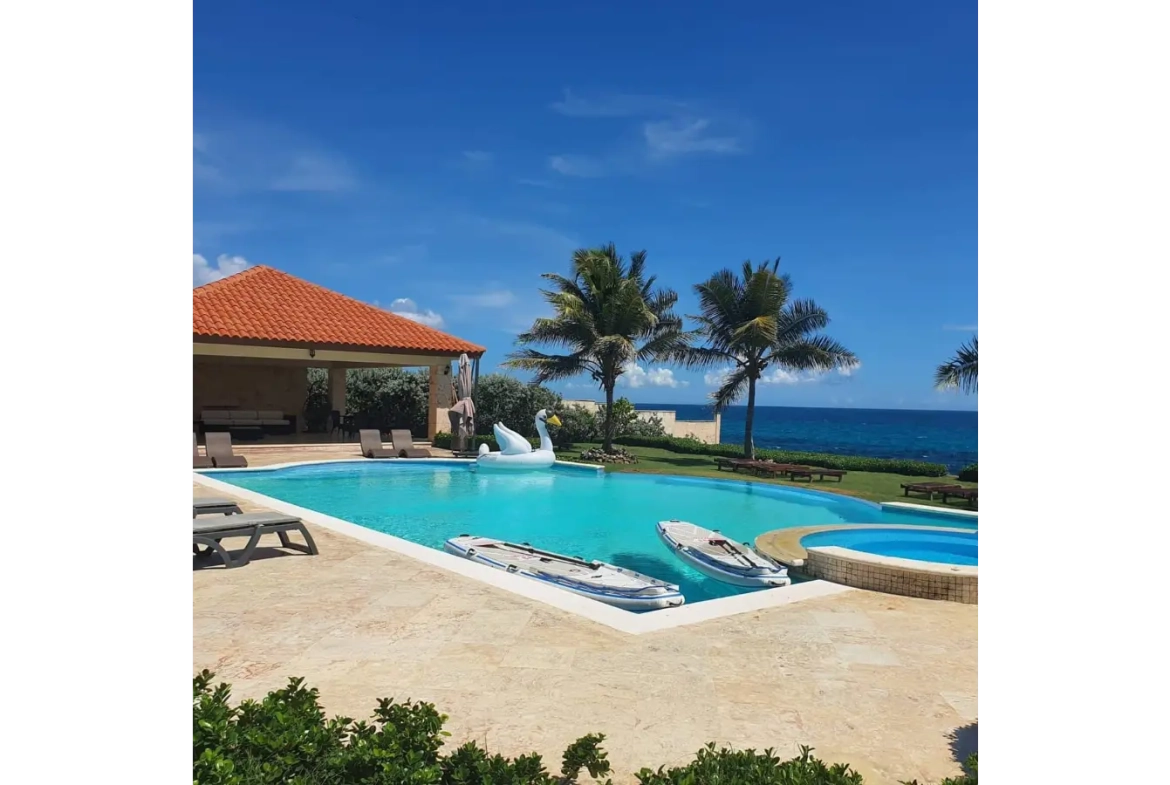 ID , Luxury Beachfront Five Bedroom Villa for Sale In La Romana, Dominican Republic ()
