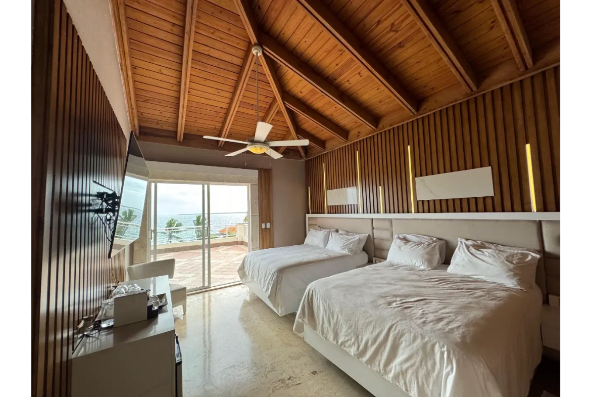 ID , Luxury Beachfront Five Bedroom Villa for Sale In La Romana, Dominican Republic ()