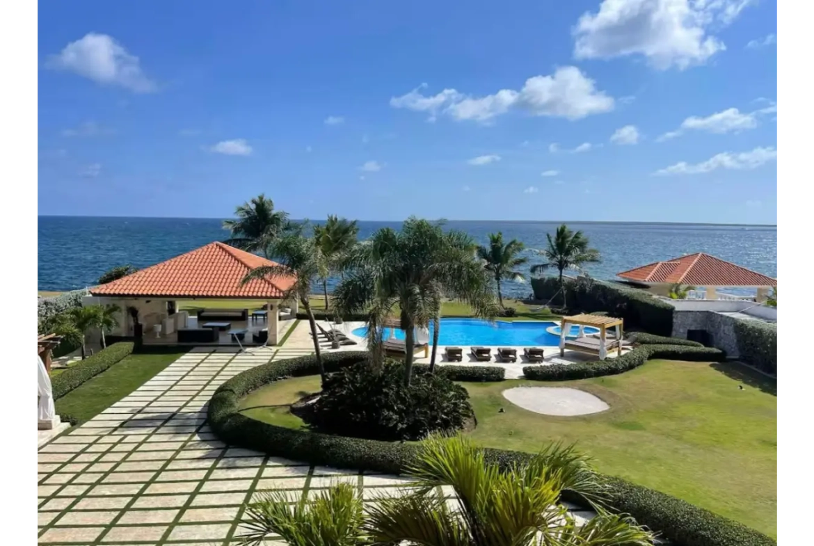 ID , Luxury Beachfront Five Bedroom Villa for Sale In La Romana, Dominican Republic ()