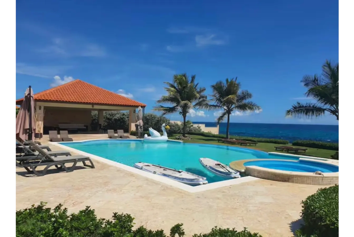 ID , Luxury Beachfront Five Bedroom Villa for Sale In La Romana, Dominican Republic ()
