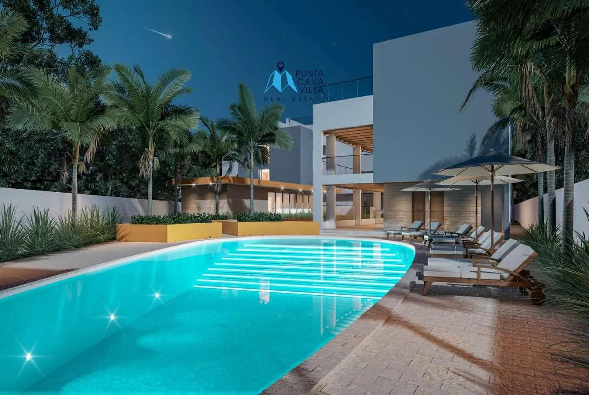Harper Paradise Punta Cana One Bedroom Penthouse For Sale With Swimming Pool ()