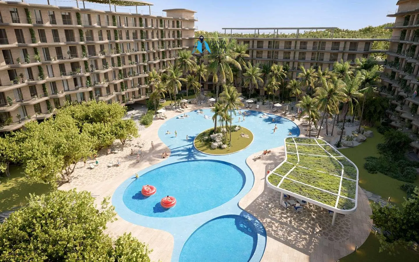Residencias Macao Beach: Moderno Apartamento de 1 Dormitorio en Venta en Punta Cana