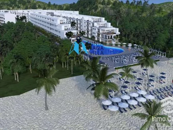 Elegant 2-bedroom beachfront penthouse with rooftop terrace for sale in Ocean Paradise Uvero Alto Punta Cana