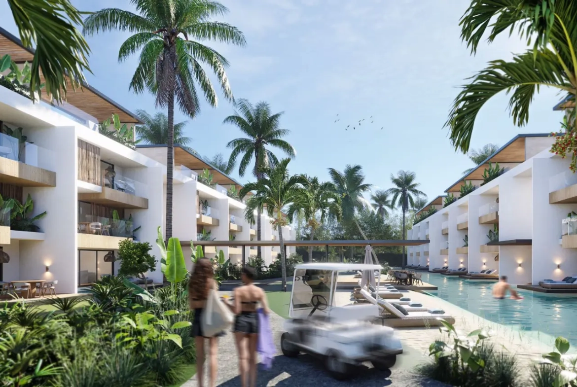 ID , Habitat Beach Garden Elegant Two Bedroom Apartment for Sale in Juan Dolio ()