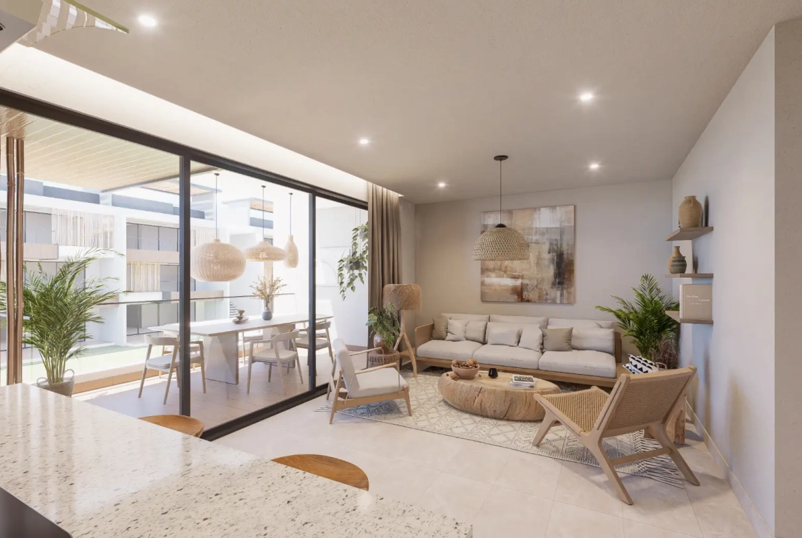 ID , Habitat Beach Garden Elegant Two Bedroom Apartment for Sale in Juan Dolio ()