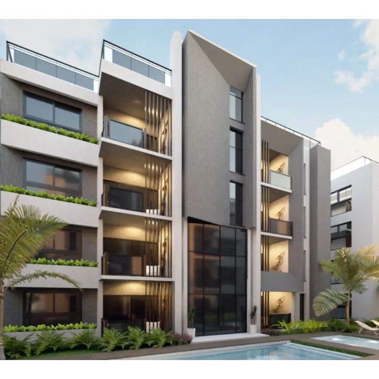 ID , Moderno Apartamento de 1 Dormitorio en Venta en Por Do Sol Residences, Vista Cana, Punta Cana ()
