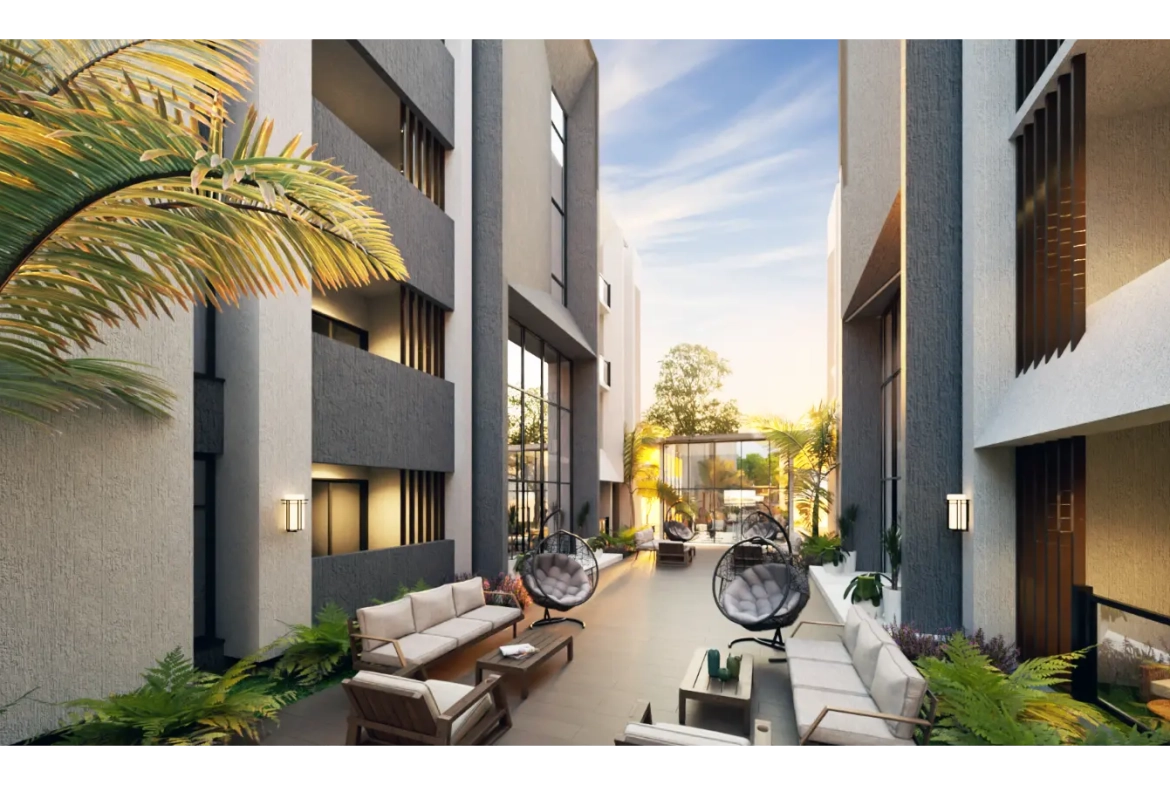 Por Do Sol Residences — Elegante apartamento de 2 habitaciones en venta en Vista Cana, Punta Cana