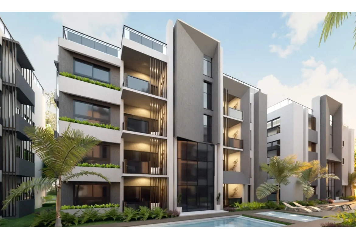Por Do Sol Residences — Elegante apartamento de 2 habitaciones en venta en Vista Cana, Punta Cana