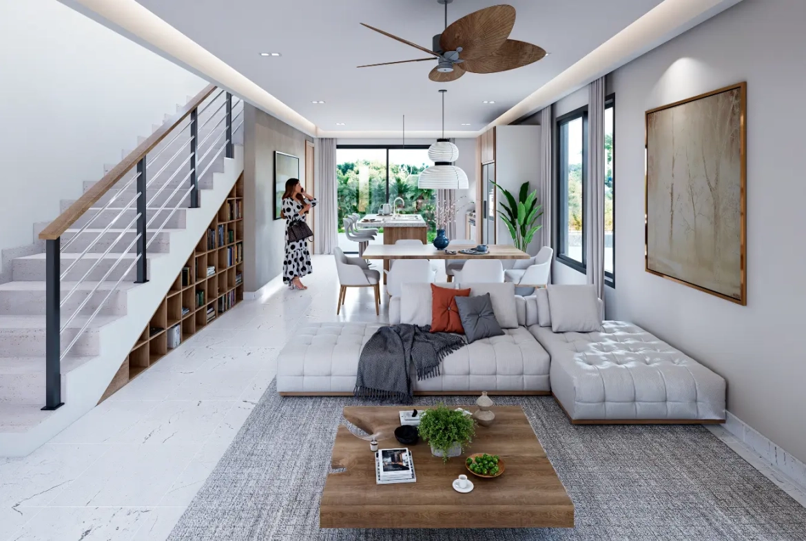 ID , Central Town — Elegant Bedroom Villa for Sale in Punta Cana, Dominican Republic ()