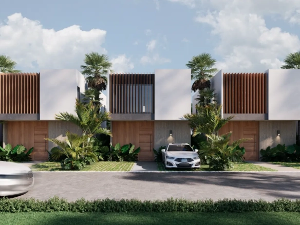 Villa de 3 Habitaciones en Central Town en Venta en Punta Cana con Acceso Controlado