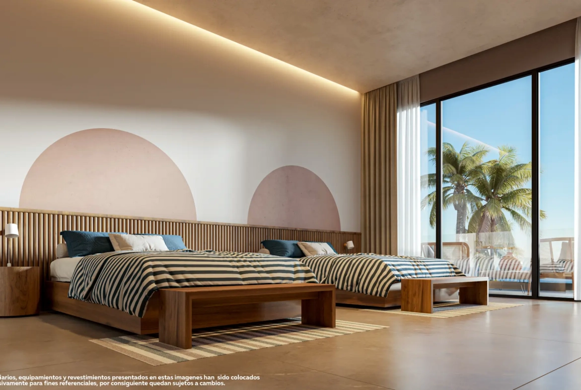 ID , Blue Luxury Residences Three bedroom Apartment for Sale at Marina Cap Cana with Terrace ()