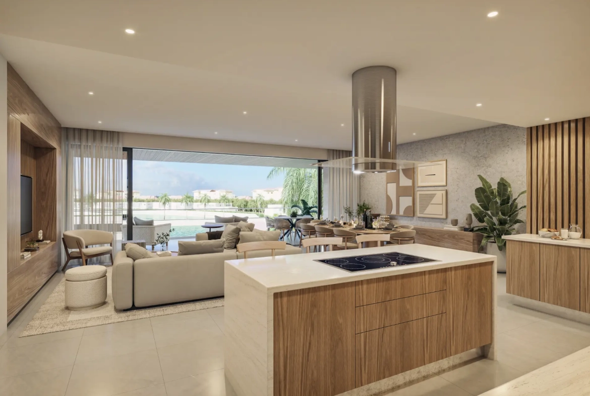 ID , Blue Luxury Residences Three bedroom Apartment for Sale at Marina Cap Cana with Terrace ()