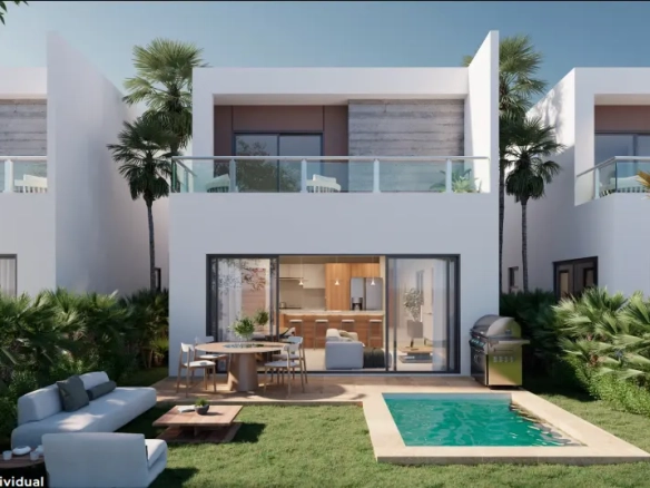 Villa moderna de 2 habitaciones con piscina privada en venta en White Ocean Village Punta Cana