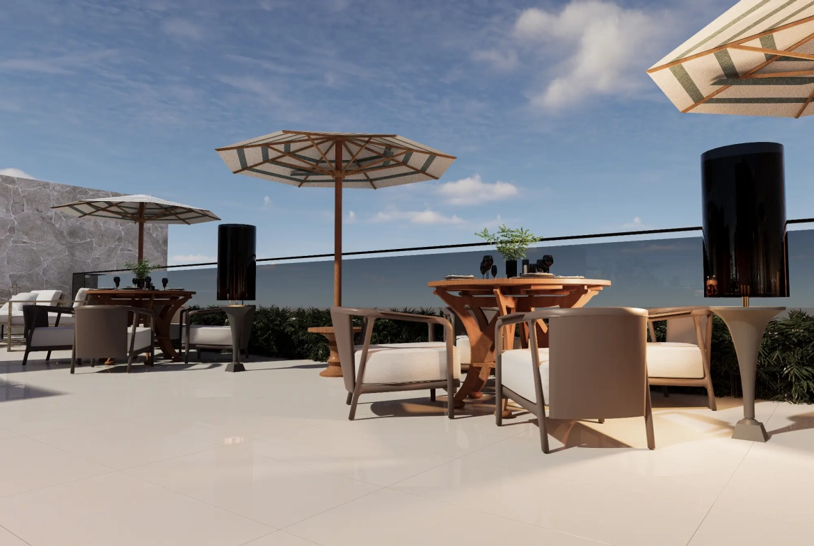 Canafysh Downtown Punta Cana – Se Vende Moderna Suite de 1 Dormitorio con Servicios de Resort