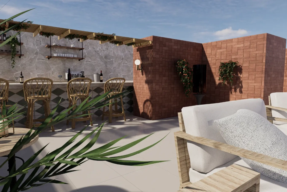 Canafysh Downtown Punta Cana – Se Vende Moderna Suite de 1 Dormitorio con Servicios de Resort