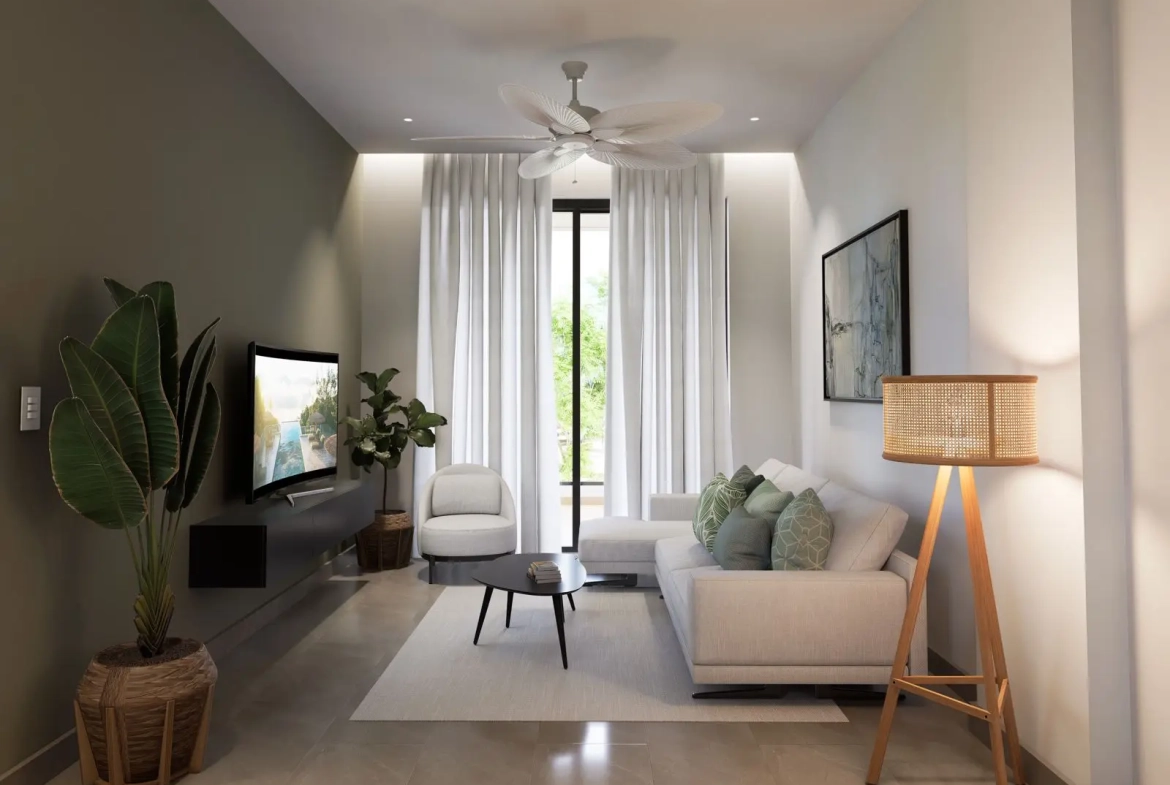 Marea Beach Punta Cana – Moderno Apartamento Estudio de 1 Dormitorio en Venta