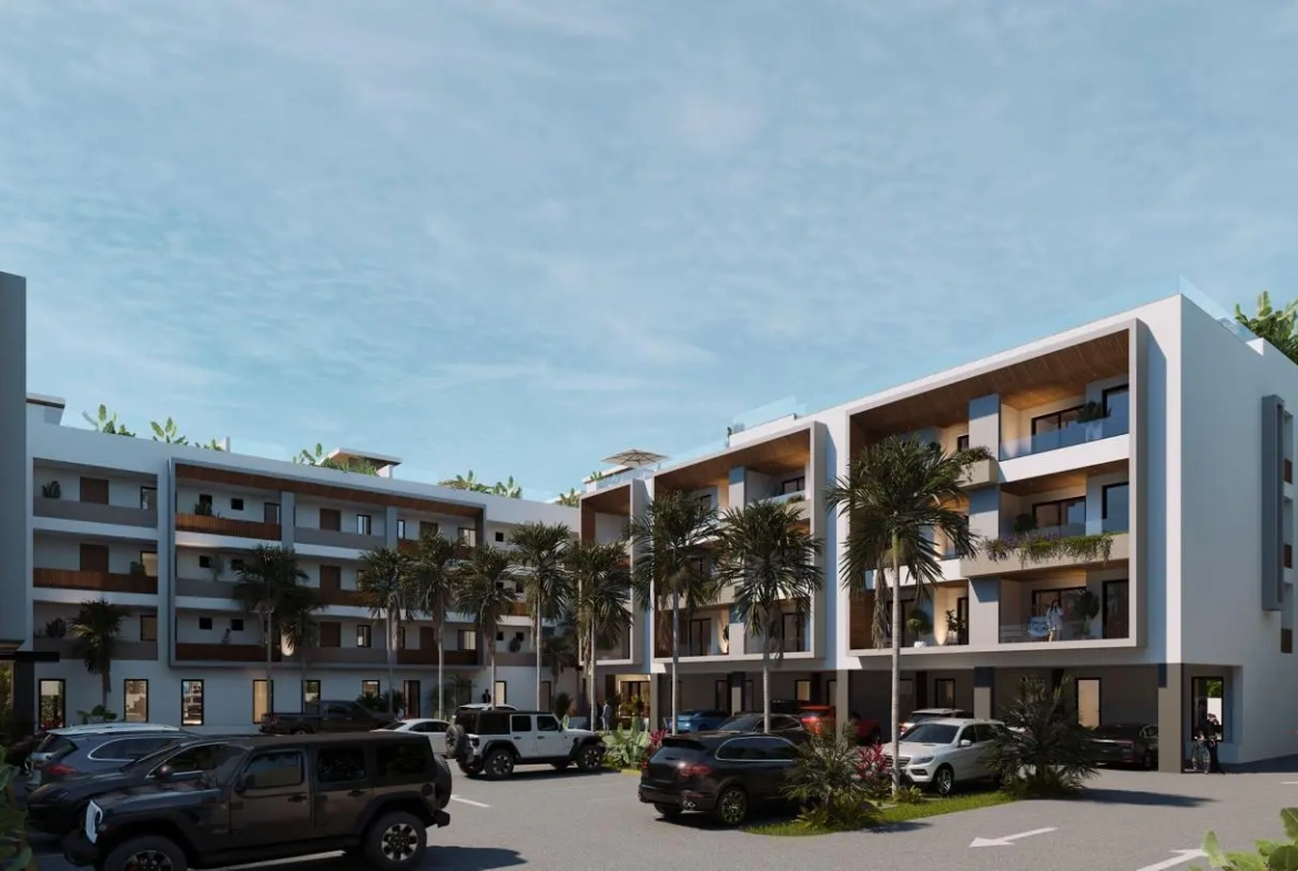 Marea Beach Punta Cana – Moderno Apartamento Estudio de 1 Dormitorio en Venta