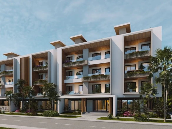 Moderno estudio de 1 habitación en venta en Marea Beach Punta Cana, cerca de Playa Dominicus