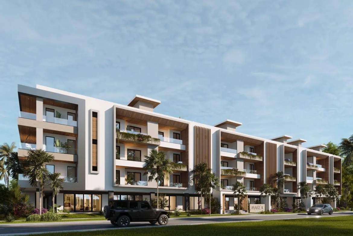 Marea Beach Punta Cana – Moderno Apartamento Estudio de 1 Dormitorio en Venta