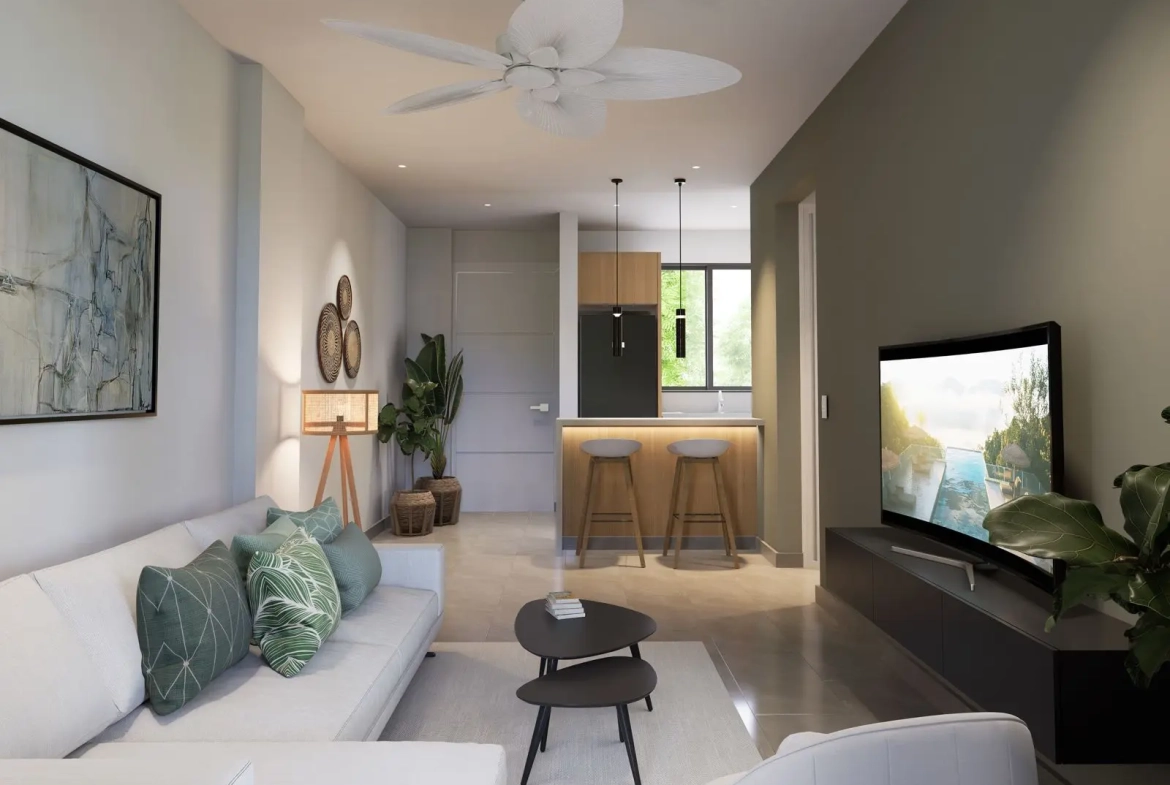 Marea Beach Bayahibe – Elegante Apartamento de 2 Dormitorios en Venta cerca de la Playa Dominicus