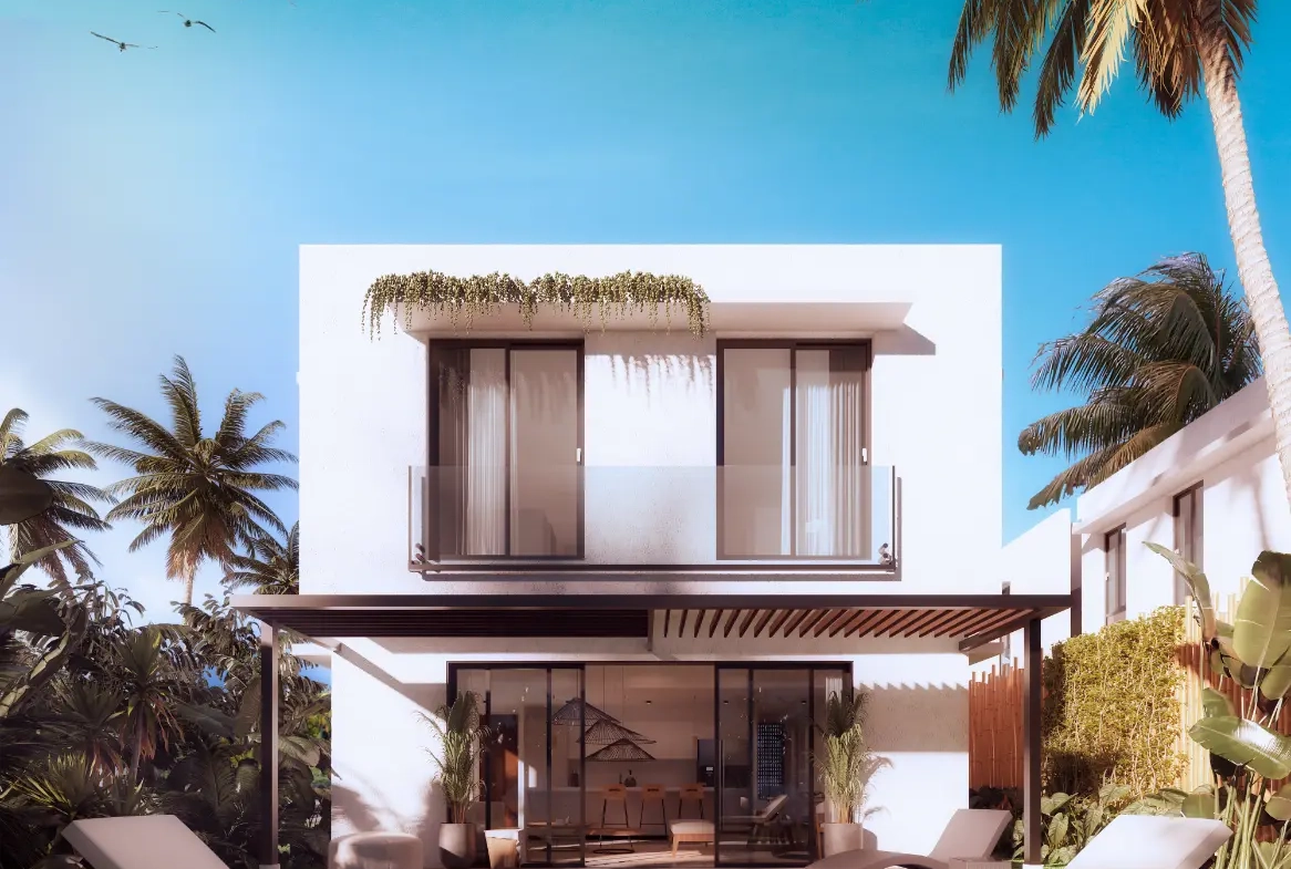 Elegante Villa de 3 habitaciones con piscina privada en venta en Zayes 2 Residences Vista Cana Punta Cana