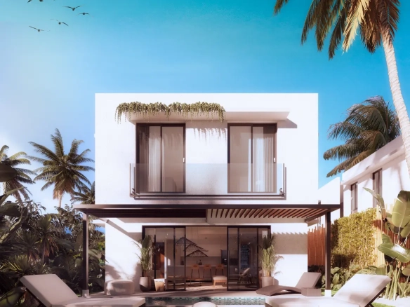 Elegante Villa de 3 habitaciones con piscina privada en venta en Zayes 2 Residences Vista Cana Punta Cana