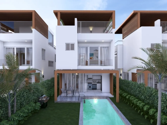 ID , Palm Oasis Gardens Luxury Bedroom Villa for Sale with Beach Shuttle in White Sands, Punta Cana ()