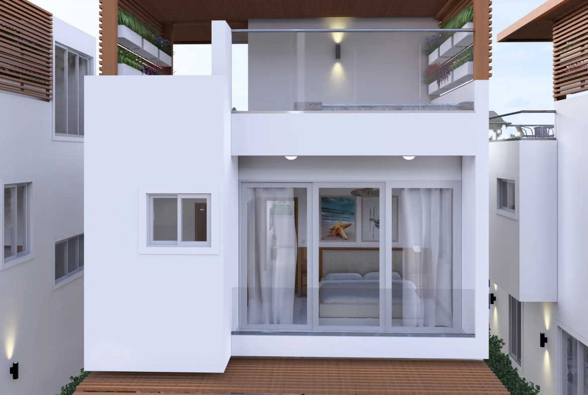 Casa de lujo de 2 plantas y 3 habitaciones en venta: Villa Sole Mio cerca de Playa Macao, Punta Cana