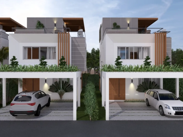 ID , Palm Oasis Gardens Luxury Bedroom Villa for Sale with Beach Shuttle in White Sands, Punta Cana ()