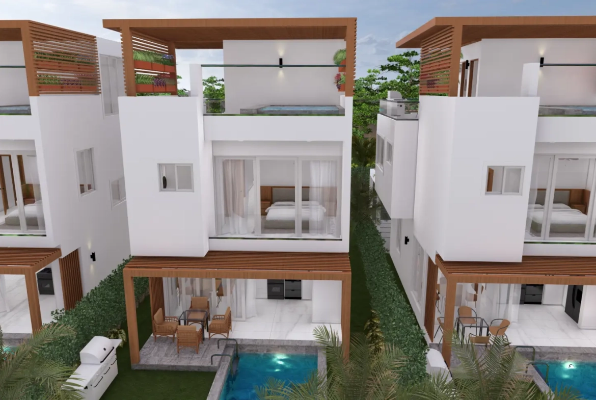 Villa Sole Mio: Casa de 2 plantas de 3 habitaciones con servicio de shuttle a Playa Macao, Punta Cana