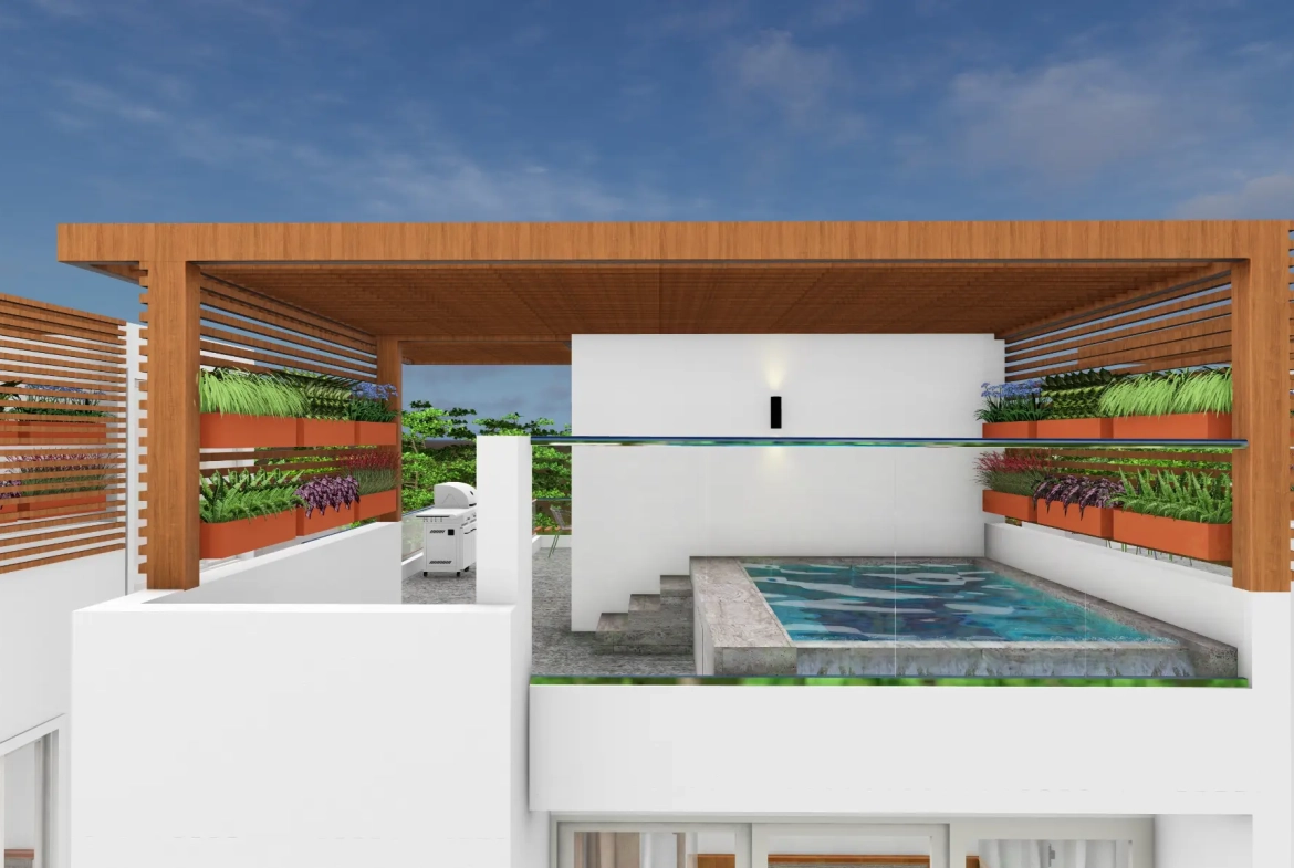 Casa de lujo de 2 plantas y 3 habitaciones en venta: Villa Sole Mio cerca de Playa Macao, Punta Cana