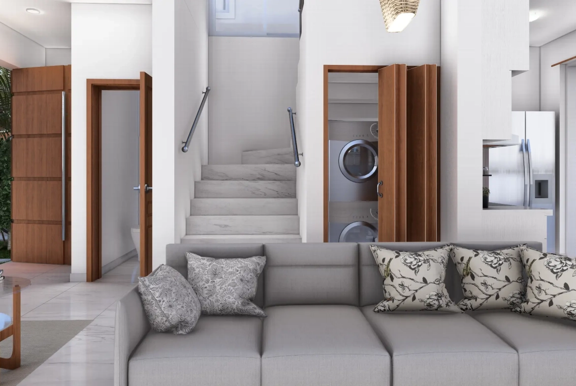 Casa de lujo de 2 plantas y 3 habitaciones en venta: Villa Sole Mio cerca de Playa Macao, Punta Cana