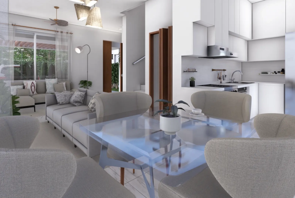 Casa de lujo de 2 plantas y 3 habitaciones en venta: Villa Sole Mio cerca de Playa Macao, Punta Cana
