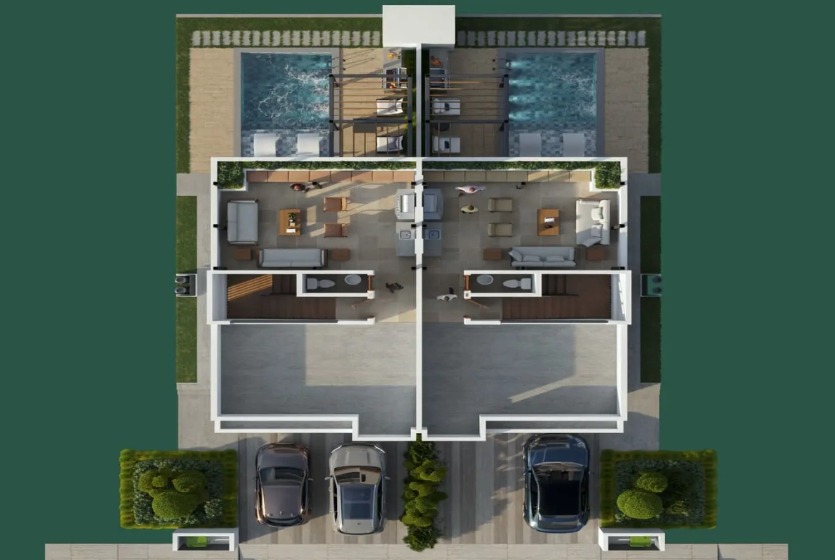 Levata en Vista Cana – Moderna Villa de 2 habitaciones con azotea