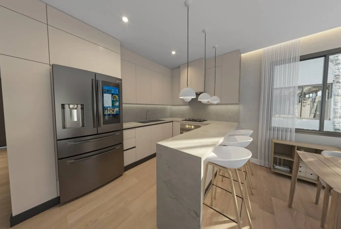 Levata en Vista Cana – Moderna Villa de 2 habitaciones con azotea