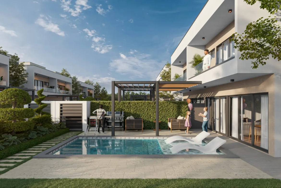 Levata en Vista Cana – Moderna Villa de 2 habitaciones con azotea
