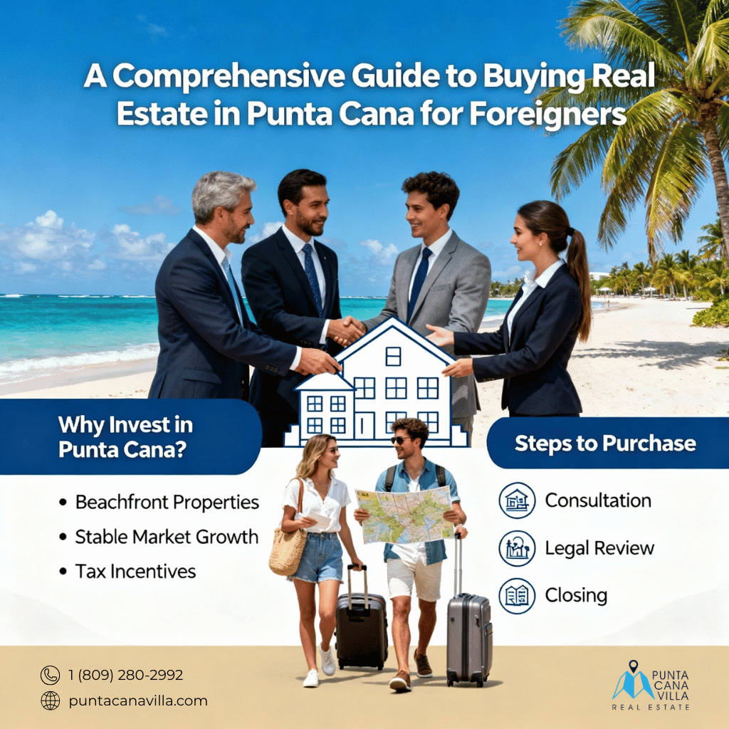Comprar una propiedad en Punta Cana: La Guía Definitiva de Impuestos, Costes y CONFOTUR 2 Un agente inmobiliario profesional que guía a los inversores extranjeros en el exitoso proceso de compra de propiedades en Punta Cana.