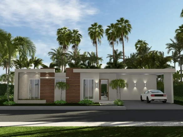 4-Bedroom Villa with Shuttle to Macao Beach in Punta Cana – Villa Sole Mio