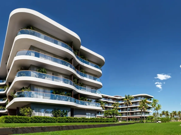 ID , Azzure at Coral Golf: Elegante Apartamento de una Habitación con Acceso a Piscina Infinita en Cabeza de Toro, Punta Cana ()