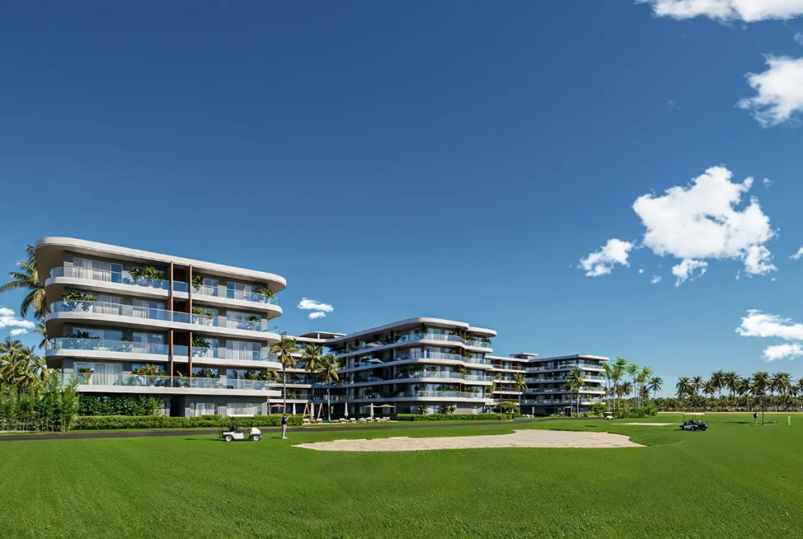 Azzure at Coral Golf – Elegante Apartamento de 1 Dormitorio en Cabeza de Toro, Punta Cana